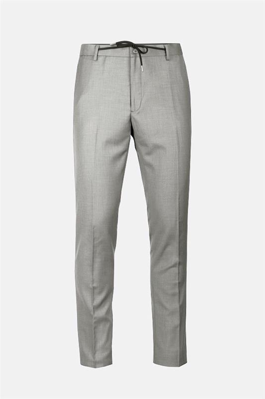 Grey Jogger Dress Pant - Leonardo 5th Avenue